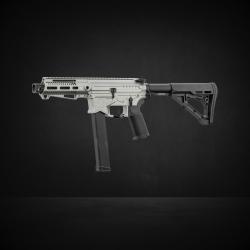 R&eacute;plique Zion Arms PW9 Garde main court Chrome