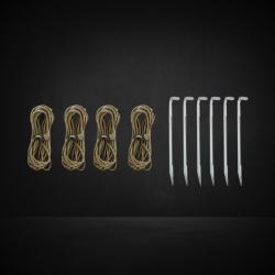 Kit fixation b&acirc;ches terrain EXP&Eacute;DITION 10 pi&egrave;ces