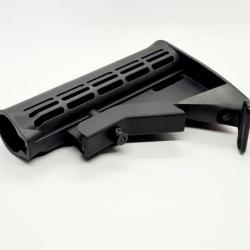 CROSSE TACTIQUE AR15 MILSPEC Normes militaires NOIRE 3 POSITIONS POUR AIRSOFT OU ARME /!] NEUF /!] !
