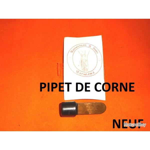 pipet de corne longueur 34mm diam�tre 11.50mm marque WASSERMAN & SONS - VENDU PAR JEPERCUTE (JO770)