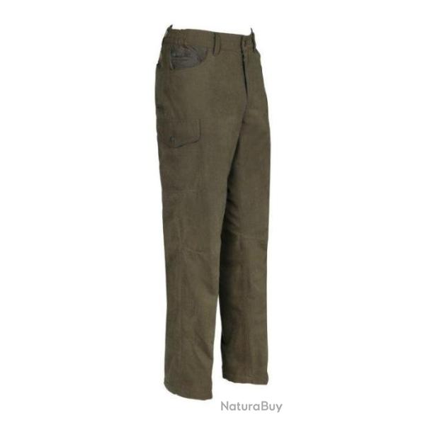 DESTOCKAGE 2025 ! Pantalon De Chasse Chaud Rambouillet Percussion Kaki