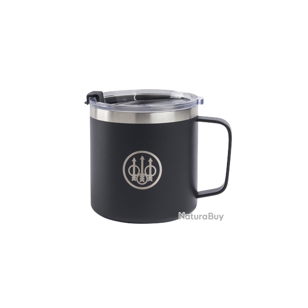 Tasse avec couvercle noir 475ml BERETTA