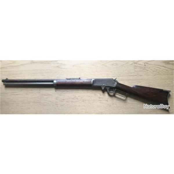 Rare rifle Marlin Safety mod 1893 canon court  cal 38-55 fabrication 1898