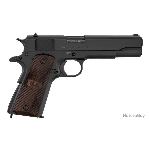 TISAS ZIG M1 A1 1911 A1 Noir 5'' Parkeris� 9x19