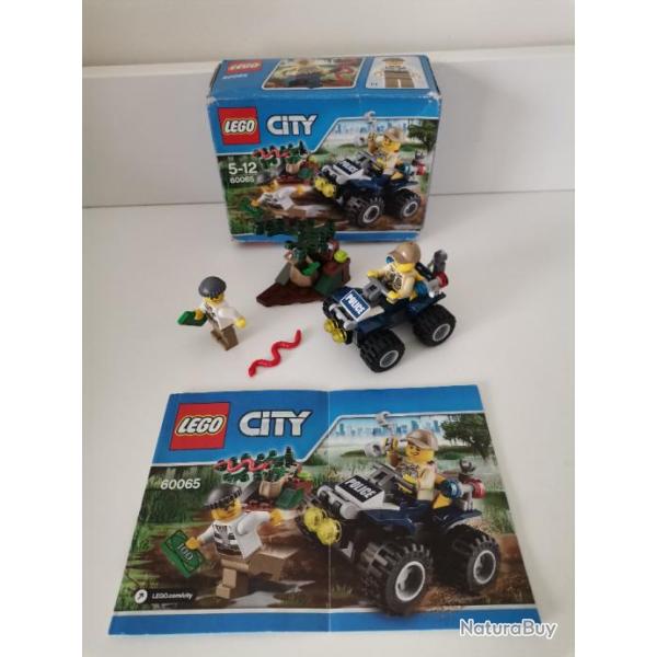 Lego City, Le quad 4x4 de la police des marais no 60065