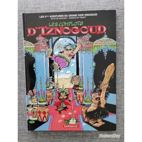 BD Les complots d'Iznogoud, Goscinny et Tabary chez Dargaud