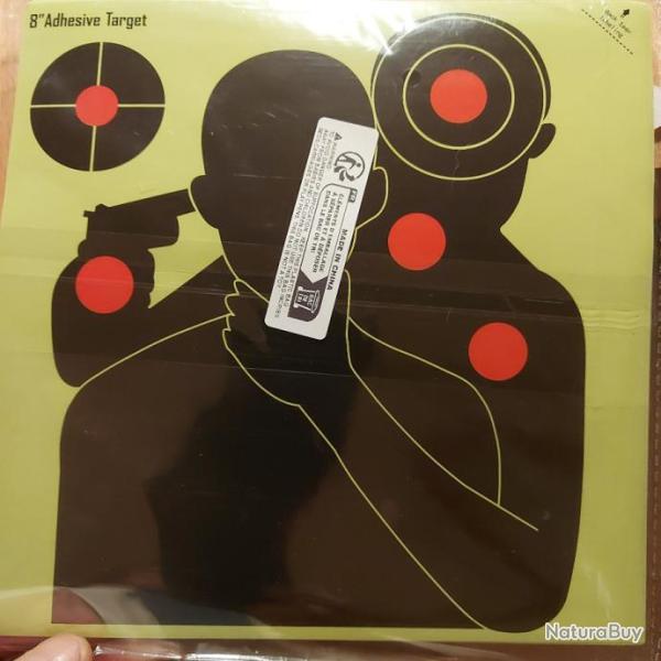 20 cibles  dynamiques r�actives  livraison gratuite + 1 cordon de nettoyage 2LR