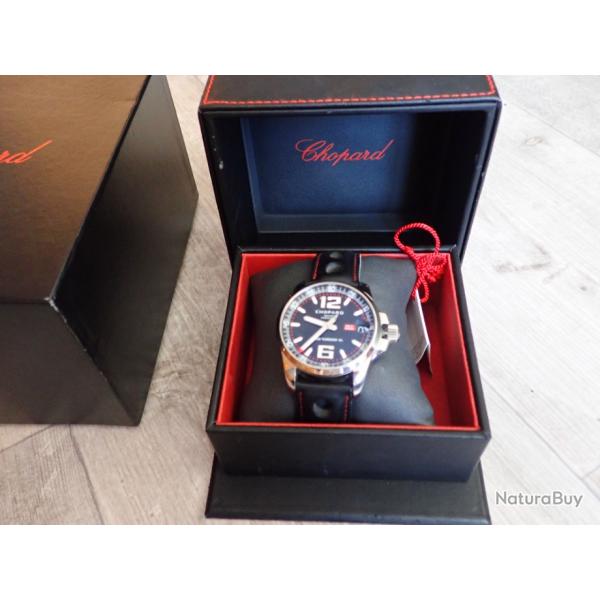 Montre suisse CHOPARD 1000 MIGLIA. Mouvement transparent