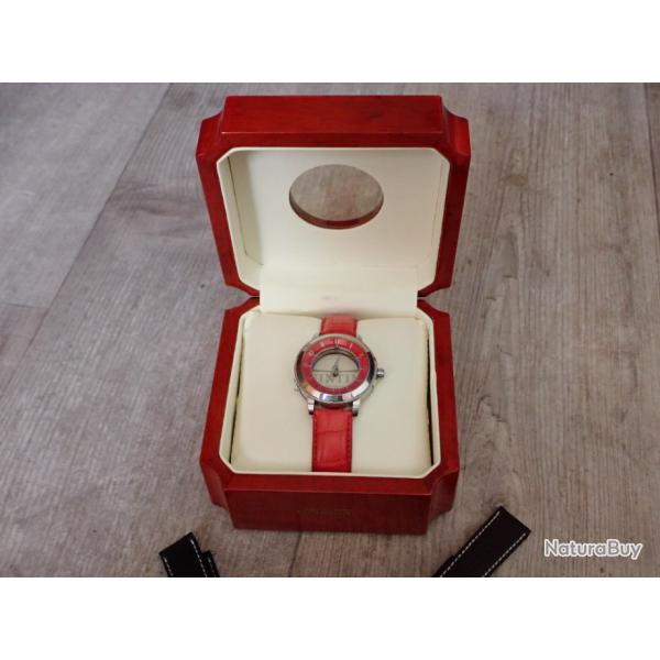 Montre suisse QUINTING. Mouvement invisible