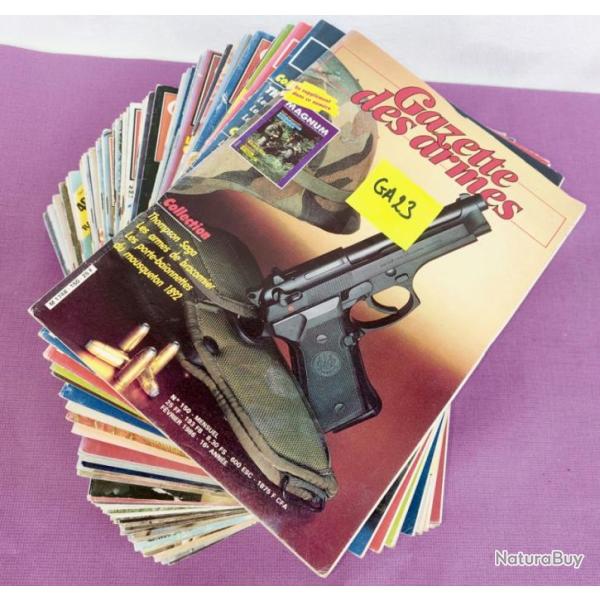 Collection Gazette des armes du n�101 de janvier 1982 au n�150 de f�vrier 1986