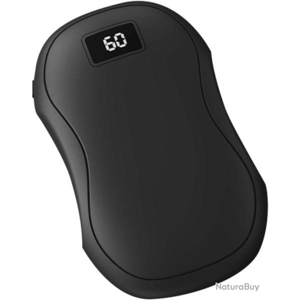 x1Chauffe-mains rechargeable �lectrique portable avec affichage de la temp�rature, chauffage durable