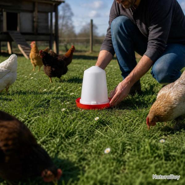 Abreuvoir sipho�de (3 L) plastique