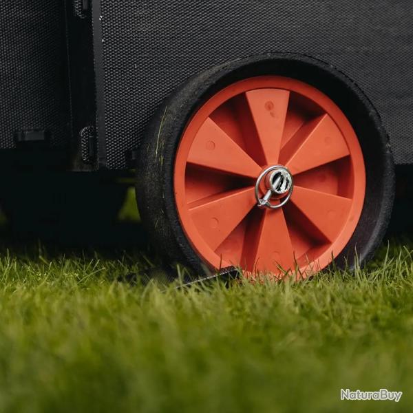 Roulettes pour poulailler sur�lev� 2 � 5 poules plastique recycl�