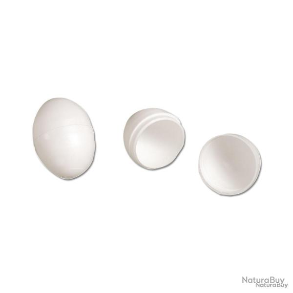 oeuf pigeon en plastique les 25