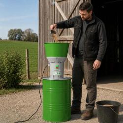 Moulin &agrave; c&eacute;r&eacute;ales &eacute;lectrique 1200W + 4 grilles