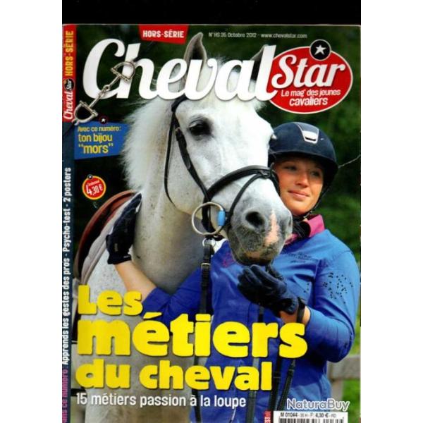 sports hippiques , cheval, cheval star et sports �questres 2 revues , les m�tiers du cheval , cavali