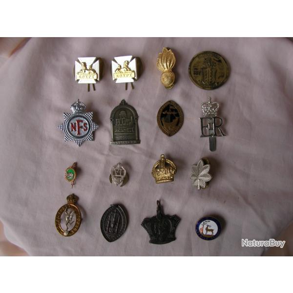 WW1/2/POSTWAR M�DAILLES BROCHES PIN'S CIVILS/MILITAIRES DIVERS PAYS ET �POQUES 1 AU CHOIX  LOT 1