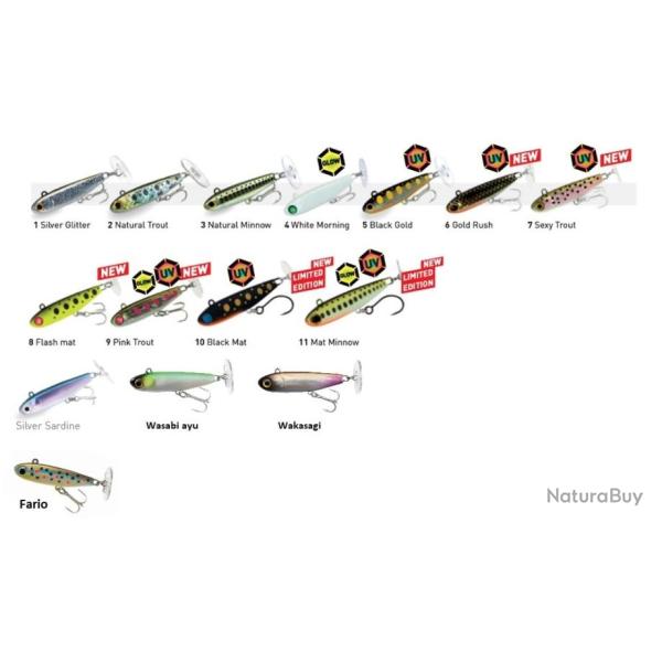 POWER TAIL 44 SLOW 8GR Fario