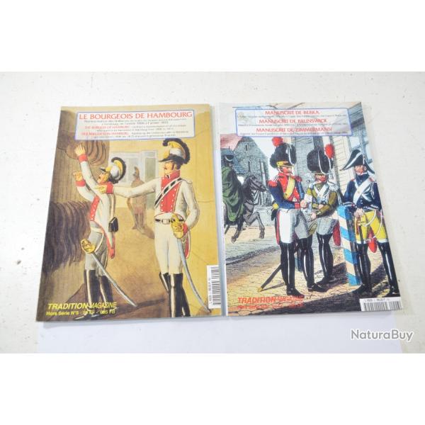 Tradition magazine hors s�rie 5 et 6. Le bourgeois de Hambourg / Manuscrit de Berka. Premier Empire