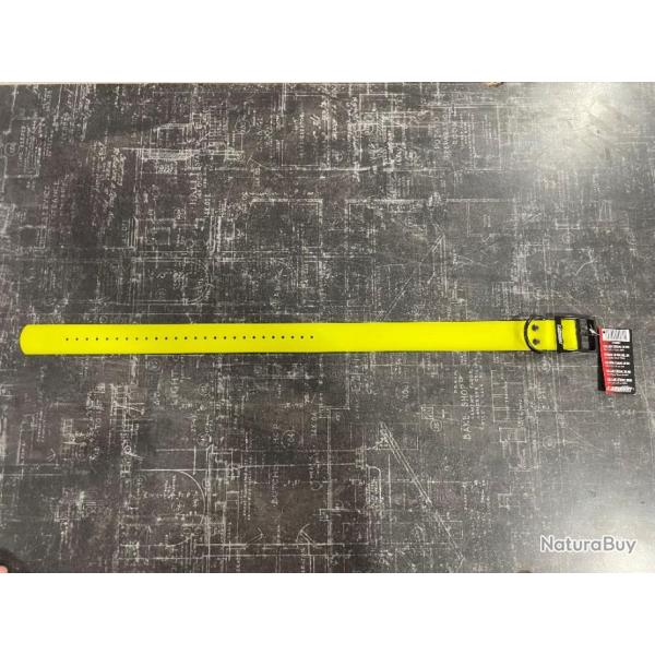 Collier Polyur�thane CaniHunt Xtreme - 70 cm-Jaune