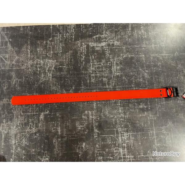 Collier Polyur�thane CaniHunt Xtreme - 70 cm-ORANGE