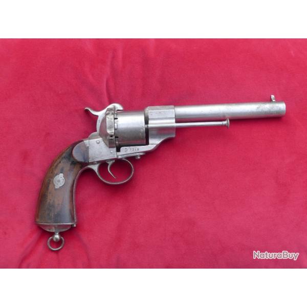 Revolver Lefaucheux 12 mm � broche mod�le 1858