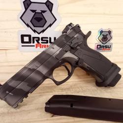 PISTOLET CZ SP01 CUSTOM SAO TIGER CAL 9X19 OCCASION