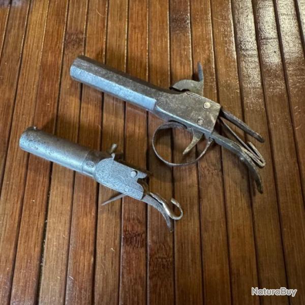 PI�CES CANONS PISTOLET A PERCUSSIONPI�CES ARMES COLLECTION