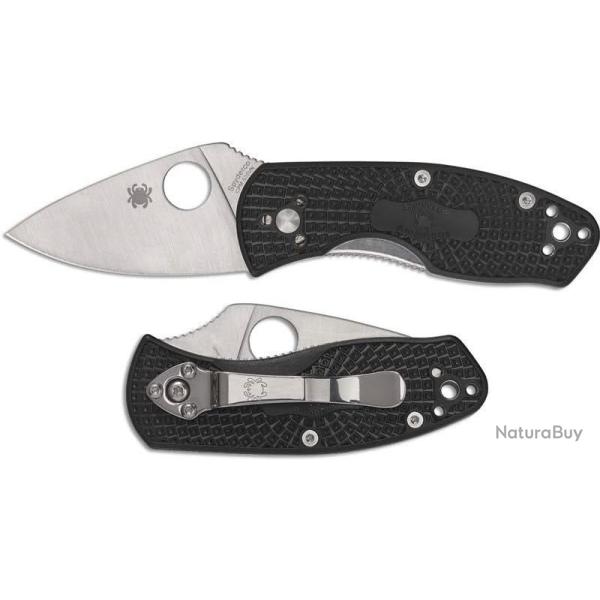 Spyderco C148PBK Ambitious Lightweight, couteau de poche