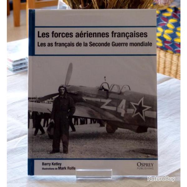 Livre : Les Forces a�riennes Fran�aises - les as Fran�ais de la seconde guerre mondiale
