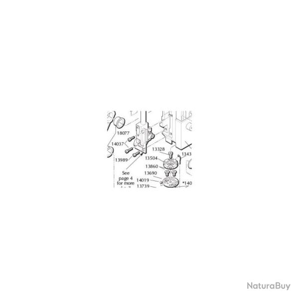 Dillon 13989 10-24x5/8-SHCS Vis pour RL1100