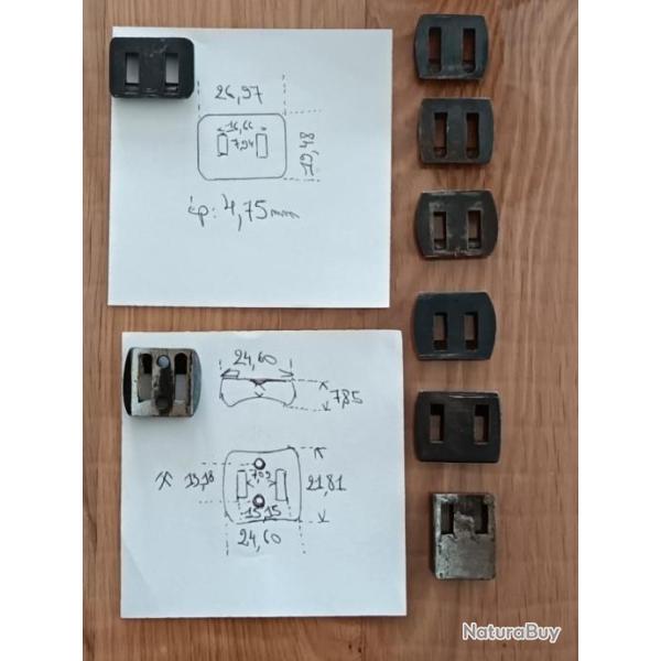 LOT EMBASES AVANT MONTAGE CROCHETS OCCASION