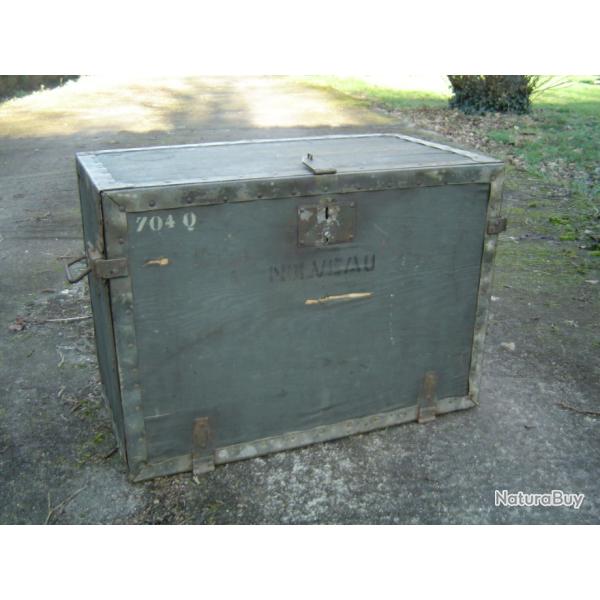 ancien bureau militaire de campagne pour officier fran�ais du 1er r�giment  �poque guerre Indochine.