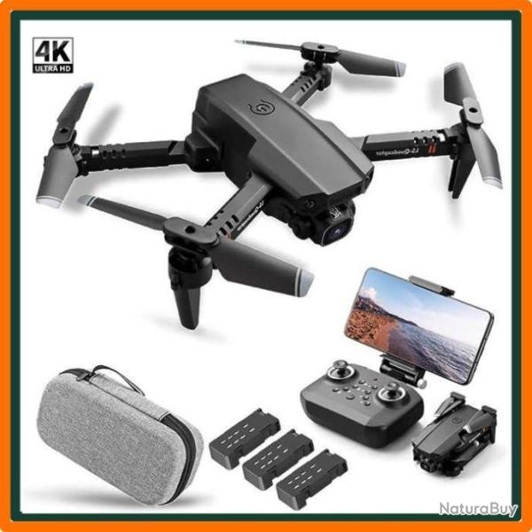 Drone 4K UHD double cam�ra 3 batteries 2.4GHz  - Garantie 2 ans
