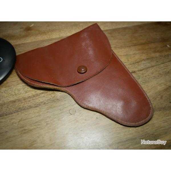 Etui pour Pistolet "Le Fran�ais" en 7.65mm en cuir