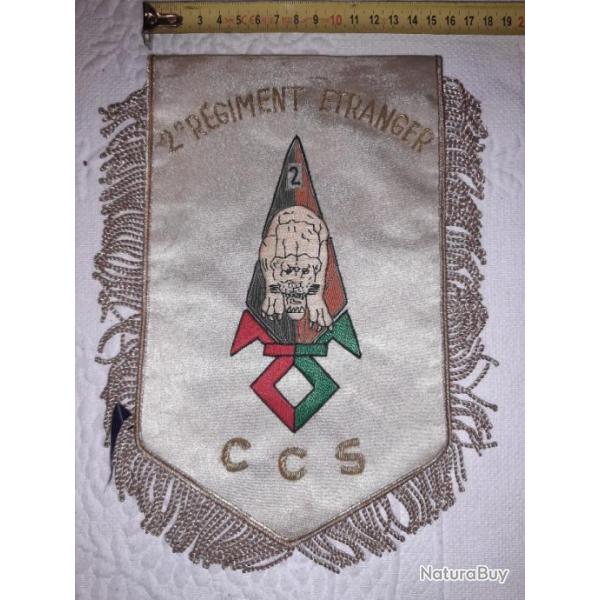 Fanion 2ime Rgiment Etranger C.C.S.