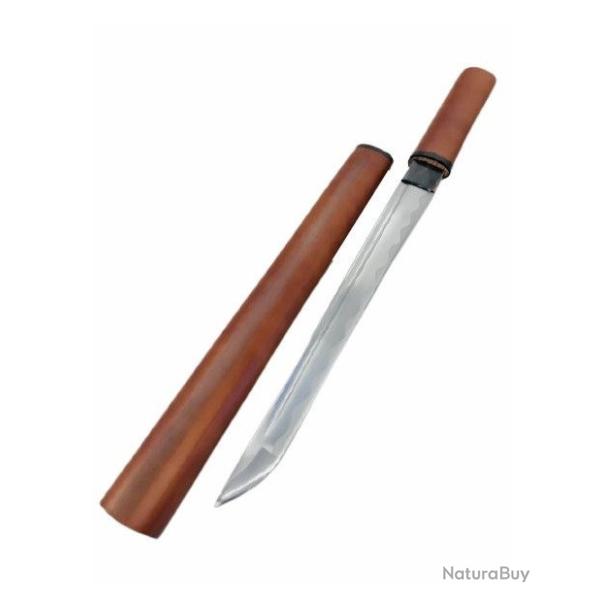 Tanto 51 cm Acier / 1045 IM bois de rose * Fudoshin *