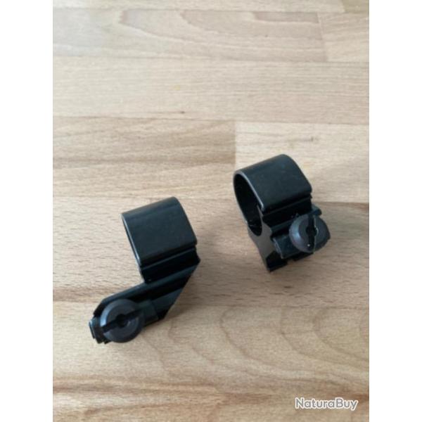 Colliers deport� Weaver USA diam.25,4 (1pouce) et 21mm rail