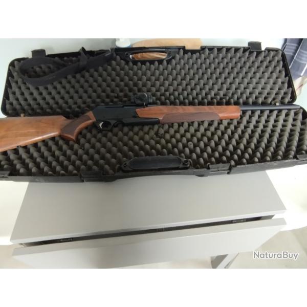 Carabine browning semi automatique 4xCalibre 30 06 avec aimpoint micro h2