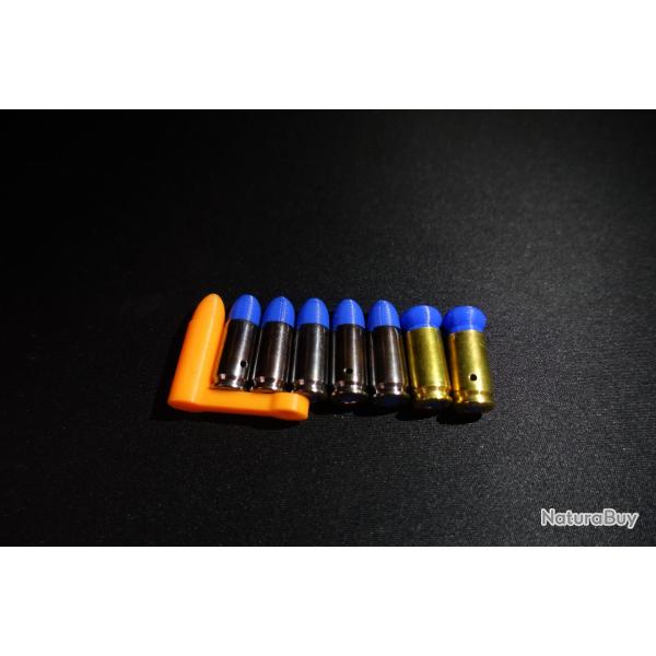 Outils p�dagogique de simulation d'incident - Kit dryfire / snap cap - 9x19