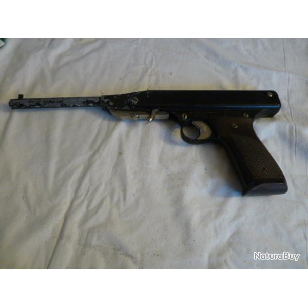 GRAND PISTOLET A  AIR COMPRIME - MODELE OKLAOMA - CAL 4.5 MM