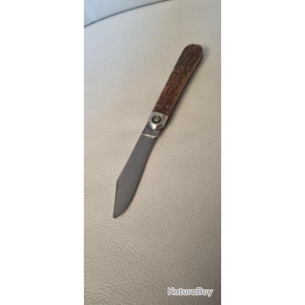 Hyper rare Couteau automatique am�ricain Press Button Knife&Co Walden NY