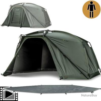 Système De Bivouac Solar SP Uni Spider Avec Feuille De Sol Et Panneau