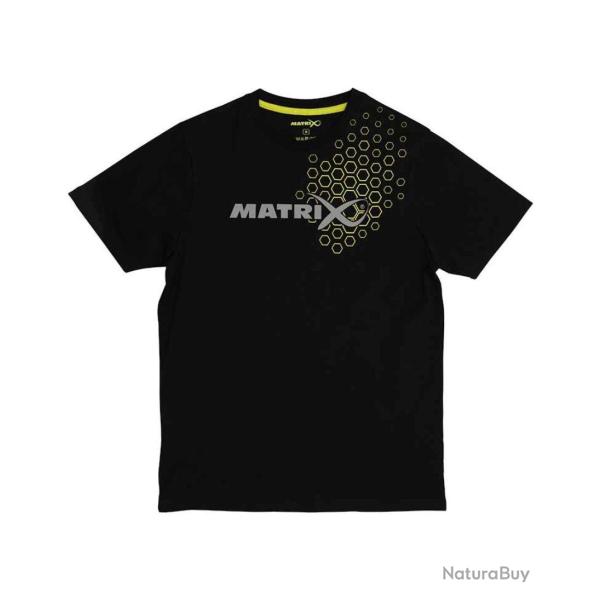 MATRIX V�TEMENT BLACK HEX PRINT T-SHIRT MATRIX 3XLarge