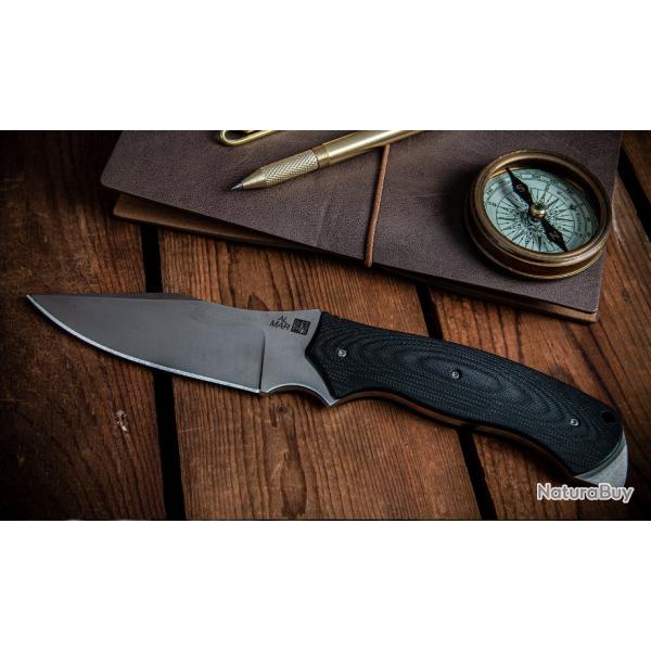 Couteau Al Mar B-21 Rexroat Lame Clip Point Acier D2 Manche G10 �tui + Clip Tek-Lok AMK5102