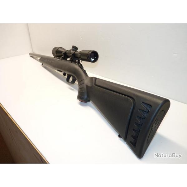 CARABINE RUGER MOD AMERICAN RIMFIRE CUSTOM SILENCE - CAL.22LR - LUNETTE 3-9x40 - 10 COUPS