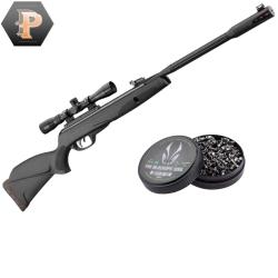 Carabine &agrave; plombs Gamo Black Fusion IGT 29J + Lunette + plombs