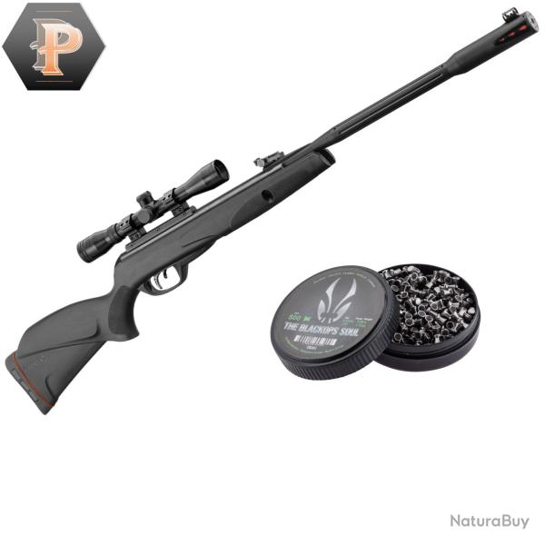 Carabine � plombs Gamo Black Fusion IGT 29J + Lunette + plombs