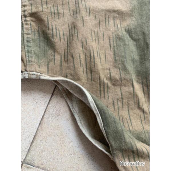 A vendre rarissime blouse camoufle Allemande type  tireur d'lite  tardive, sans capuche .
