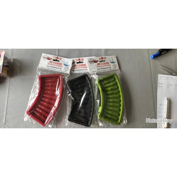 3 Boites � gla�ons en forme de chargeur � balles ak47